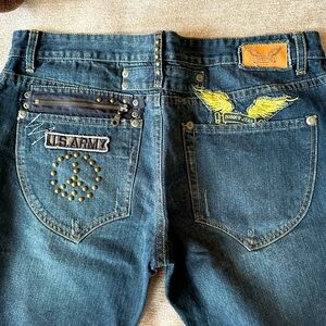 Robin’s Jean with Embroidered Patches